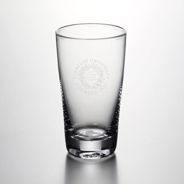 Syracuse University Ascutney Pint Glass by Simon Pearce