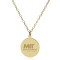 MIT Sloan 18K Gold Pendant & Chain - Image 2
