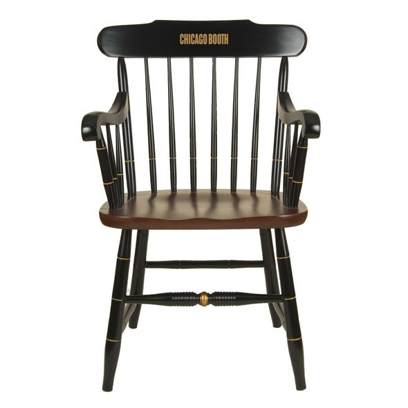 Chicago Booth Captain's Chair by Hitchcock