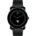 West Virginia Men's Movado BOLD with Leather Strap - Image 2