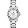 Auburn Women's TAG Heuer Steel Aquaracer with Silver Dial - Image 2
