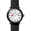 Rutgers University Shinola Watch, The Detrola 43mm White Dial at M.LaHart & Co. - Image 2