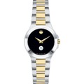 Delaware Women's Movado Collection Two-Tone Watch with Black Dial - Image 2
