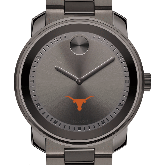 Texas Men's Movado BOLD Gunmetal Grey
