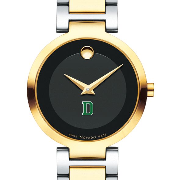 Dartmouth College Women's Movado Two-Tone Modern Classic Museum with Bracelet