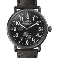 Emory Goizueta Shinola Watch, The Runwell 41mm Black Dial