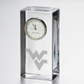 West Virginia Tall Glass Desk Clock by Simon Pearce - Image 1