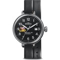 click to view LSU Shinola Watch, The Birdy 38mm Black Dial - Image 2