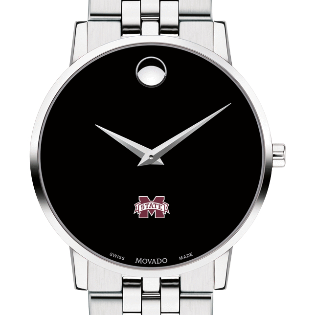Mississippi State Men's Movado Museum with Bracelet