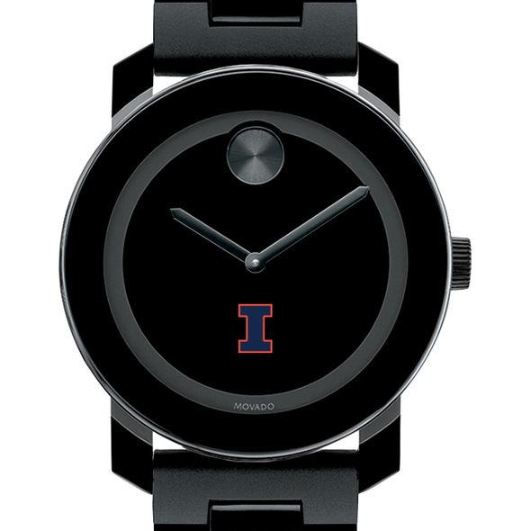 University of Illinois Men's Movado BOLD with Bracelet
