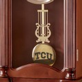 Texas Christian University Howard Miller Wall Clock - Image 2