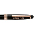 Florida State University Montblanc Meisterstück Classique Ballpoint Pen in Red Gold - Image 2