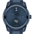 Wake Forest University Men's Movado BOLD Blue Ion with Date Window - Image 1