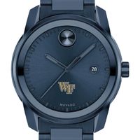 Wake Forest University Men's Movado BOLD Blue Ion with Date Window