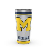 Michigan 20 oz. Stainless Steel Tervis Tumblers with Hammer Lids - Set of 2