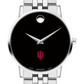 click to view Indiana University Men's Movado Museum with Bracelet - Image 1