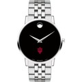 click to view Indiana University Men's Movado Museum with Bracelet - Image 2