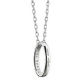 Texas Tech Monica Rich Kosann "Carpe Diem" Poesy Ring Necklace in Silver - Image 1