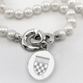 University of Richmond Pearl Necklace with Sterling Silver Charm - Image 2