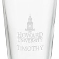Howard University 16 oz Pint Glass- Set of 2 - Image 3