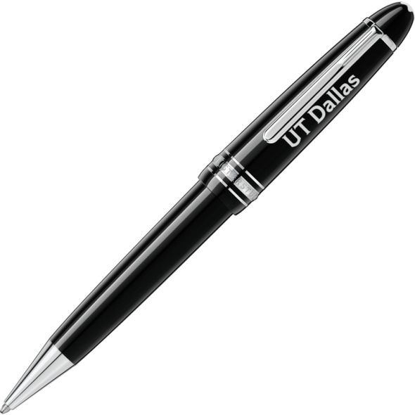 UT Dallas Montblanc Meisterstück LeGrand Ballpoint Pen in Platinum - Image 1