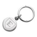 East Tennessee State University Sterling Silver Insignia Key Ring - Image 1