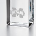MS State Tall Glass Desk Clock by Simon Pearce - Image 2