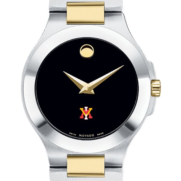 VMI Women's Movado Collection Two-Tone Watch with Black Dial - Image 1