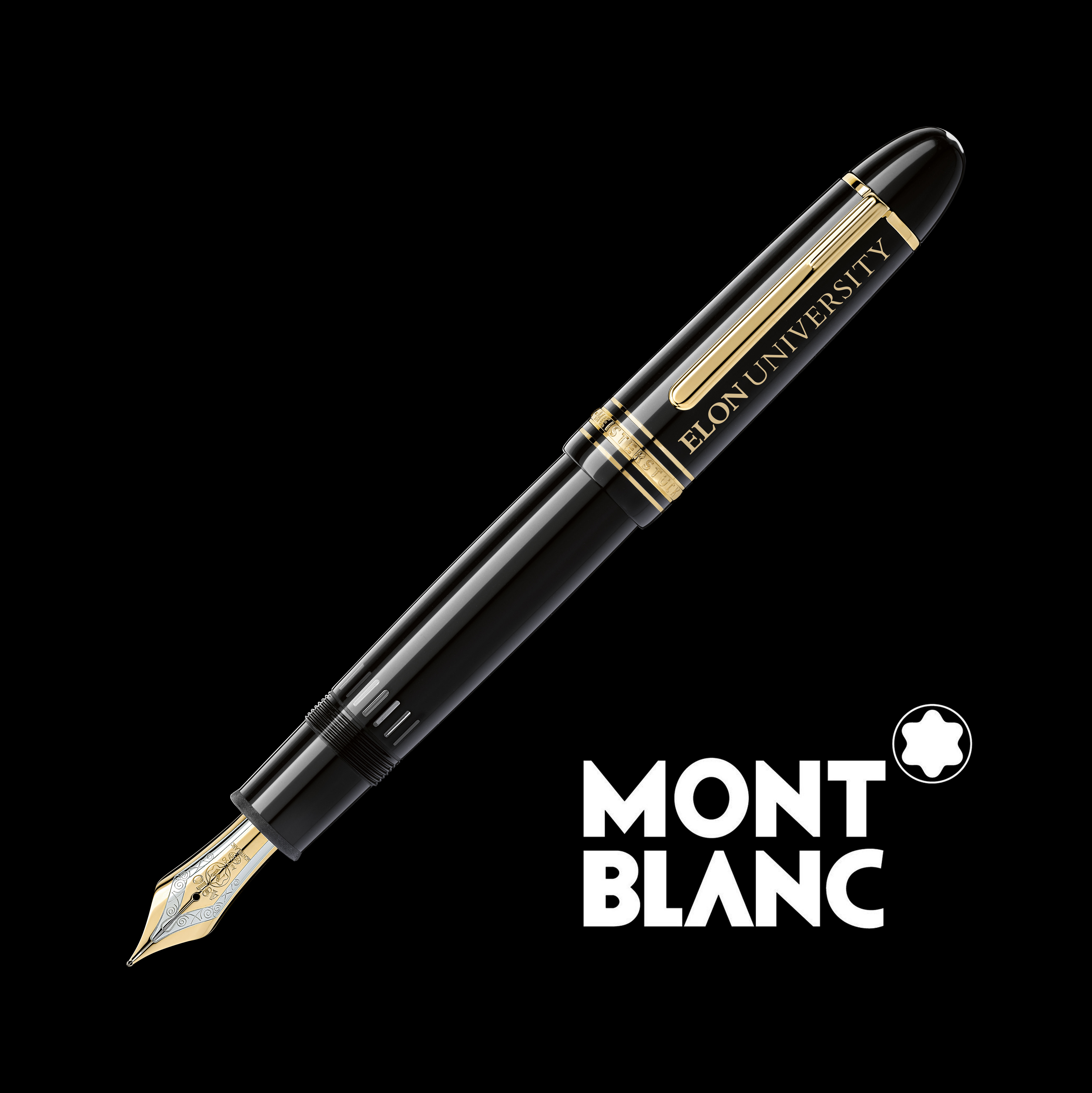 Elon Montblanc Meisterstück 149 Fountain Pen in Gold