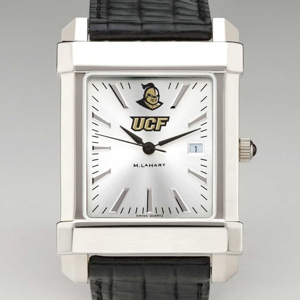 UCF Men's Collegiate Watch with Leather Strap - Image 1