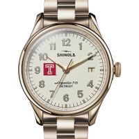 Temple Shinola Watch, The Vinton 38mm Ivory Dial