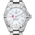 click to view Ohio State Women's TAG Heuer Steel Aquaracer w MOP Dial - Image 1