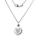 Villanova University Necklace with Charm in Sterling Silver - Image 2