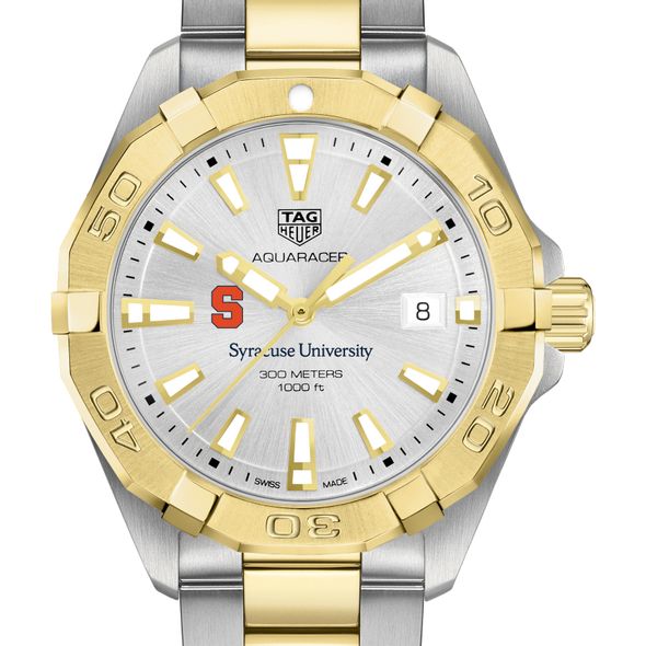 Syracuse University Men's TAG Heuer Two-Tone Aquaracer
