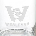 Wesleyan University 13 oz Glass Coffee Mug - Image 3