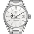 click to view Texas A&M University Women's TAG Heuer Steel Carrera with MOP Dial - Image 1