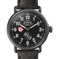 Wesleyan Shinola Watch, The Runwell 41mm Black Dial