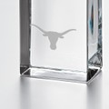 Texas Longhorns Tall Glass Desk Clock by Simon Pearce - Image 2