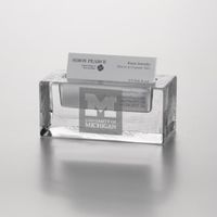Michigan Glass Business Cardholder by Simon Pearce