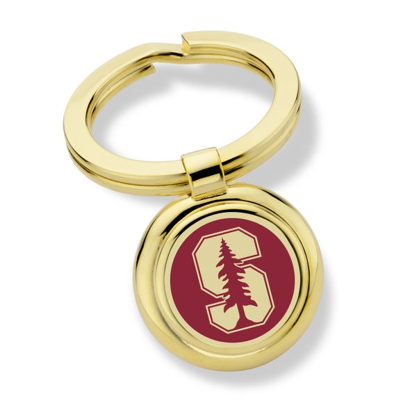 Stanford University Enamel Key Ring - Image 1