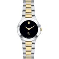FSU Women's Movado Collection Two-Tone Watch with Black Dial - Image 2