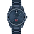 Miami University Men's Movado BOLD Blue Ion with Date Window - Image 2