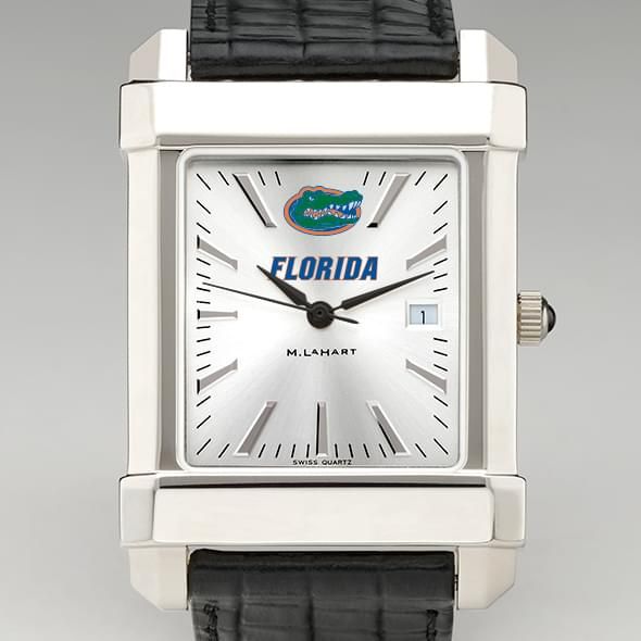 Florida Gators Men's Collegiate Watch with Leather Strap - Image 1