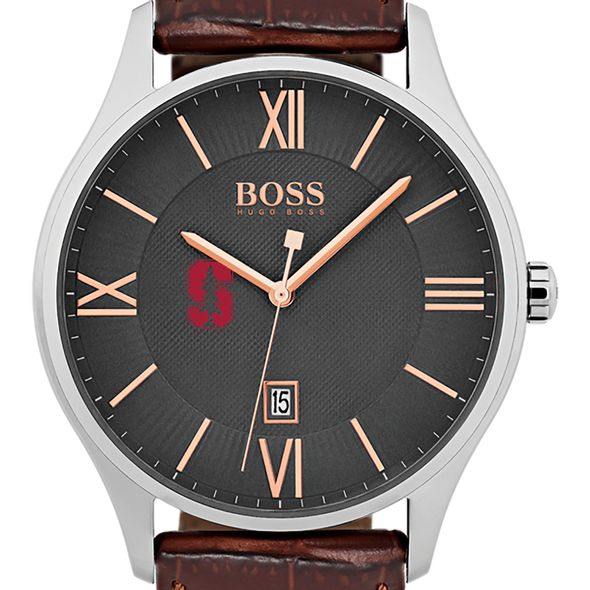 Stanford University Men's BOSS Classic with Leather Strap from M.LaHart
