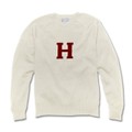 Harvard Ivory and Maroon Letter Sweater by M.LaHart - Image 1