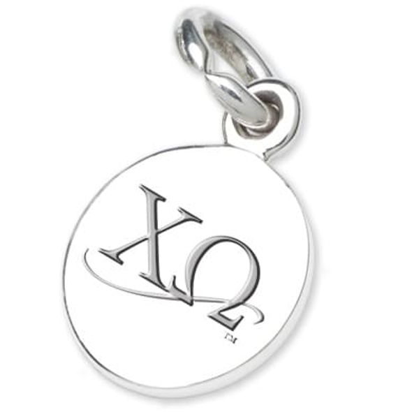 Chi Omega Sterling Silver Charm - Image 1