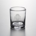 Ohio State Double Old Fashioned Glass by Simon Pearce - Image 1