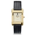 Tulane Men's Gold Quad with Leather Strap - Image 2
