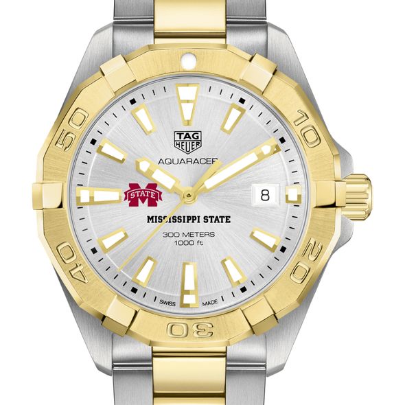 Mississippi State Men's TAG Heuer Two-Tone Aquaracer