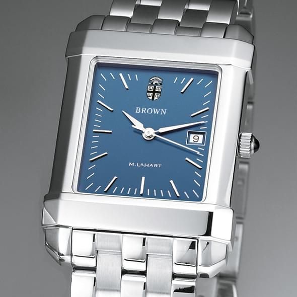 Brown Men's Blue Quad Watch with Bracelet